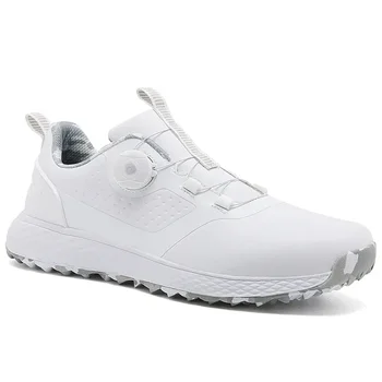 Golf ayakkabıları Profesyonel Golfçü spor ayakkabılar Erkek Golf Çim Sneakers Çim Golf Ayakkabıları Kadın Rahat Yürüyüş Boyutu 35-46