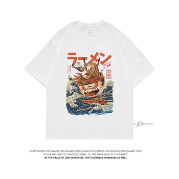 Neploha Çılgın Erişte Anime Büyük Boy Erkek T-shirt Japon Tarzı Grafik Kısa Kollu Tişörtleri Yaz Pamuk Erkek Tees Giyim