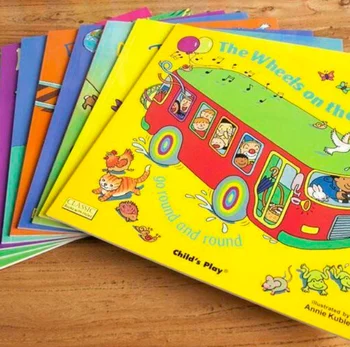 3-6 yıl 9 kitap / set Çocuk İngilizce hikaye kitabı çocuk Oyuncağı İngilizce resimli kitap Çocuk okuyucular erken eğitim