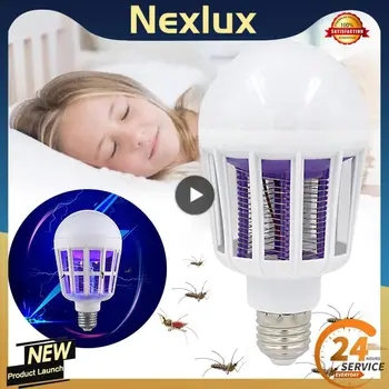LED Sivrisinek Katili Ampul AC 220V Elektronik Sivrisinek Katili Lamba E27 9W LED ampuller Anti-sivrisinek ışıkları ev yatak odası için