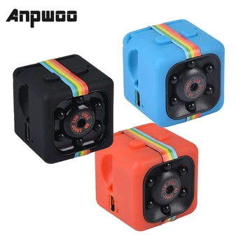 ANPWOO Mini Kamera HD 1080P G-sensor Gece Görüş Kamera Hareket DVR Mikro Kamera Spor DV Video Küçük Kamera Açık