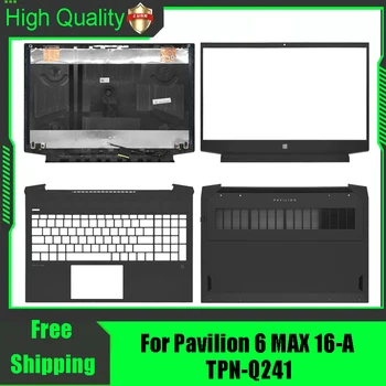 HP Pavilion 6 MAX için 16-A TPN-Q241 Laptop LCD Arka Kapak Arka Üst Kapak Ön Çerçeve Palmrest Üst Alt Taban Vaka Konut Siyah