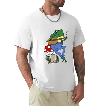 Kurbağa bir Mantarı-Lindsey Anderson x SGN T-Shirt özelleştirilmiş ter üstleri erkek t shirt