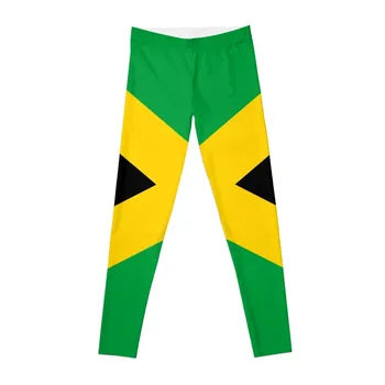 Jamaika bayrağı Tayt Legging seksi kadın spor giyim kadın pantolonları Bayan Tayt