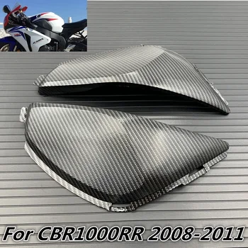 Motosiklet Karbon Fiber Boyama Tankı Yan Kapak Panelleri HONDA CBR1000RR CBR 1000 RR 2008 2009 2010 2011