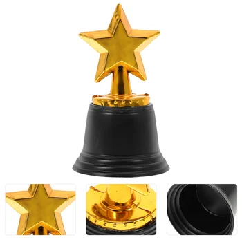 Toyvıan Çocuk Oyuncakları Yıldız Kupa Ödülleri Paketi 6 Toplu 4.8 İnç Altın Ödül Kupa Çocuklar Parti İyilik Sahne Ödülleri Kazanan