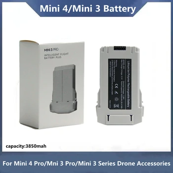 Mini 4 Pro Pil Artı Mini 3 Pil Kapasitesi 3850mah Uyumlu Mini 3/Mini 3 Pro / Mini 4 Pro Serisi Drone Aksesuarları