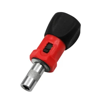1 ADET Premium Karbon Çelik Anahtar Cırcır Tornavida Anahtarı Kolu Cırcır Soket Mini Kare Kolu tornavida Aracı 6.35 mm