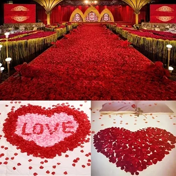 3CM kırmızı Aşk Kalp Şekli Sünger Yaprakları Gelin Düğün Doğum Günü Partisi Süslemeleri Masa Yatak Konfeti Kalp Yaprakları Dekorasyon