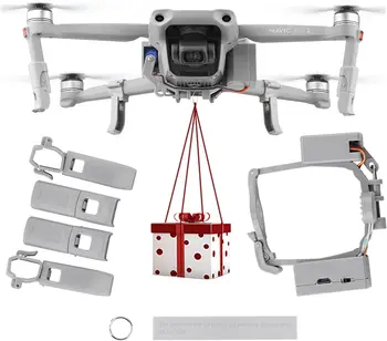 Drone teslimat cihazı airdrop launcher hızlı bırakma teslimat cihazı sistemi kiti ile drone iniş takımı