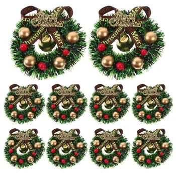 Dekoratif Yay Çelenk Noel ağaç çelenkleri noel dekorasyonları Noel Ağacı Çelenk Noel Partisi Malzemeleri