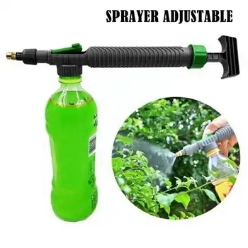 Yüksek basınçlı hava pompası El Püskürtücü içecek şişesi Memesi Tarımsal Sulama Püskürtücü Bahçe Aletleri Ayarlanabilir N3M3