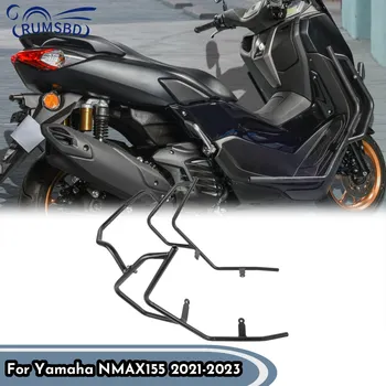 Motosiklet Aksesuarları Motor Koruma Çerçevesi Crash Bar Tampon Koruyucu İçin Yamaha NMAX155 2021 2022 2023 Düşen Koruma
