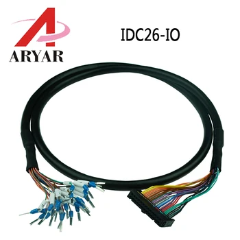 Serv IDC26 IO kablosu Uzatma Kablosu 26pin Adaptör Kablosu IDC26 dönüştürücü terminali numaralı kablo IO sinyal kablosu 26P 2.54 mm