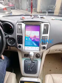 Android GPS Navigasyon Araba Stereo Radyo-Lexus RX RX300 RX330 RX350 RX400H 2004-2008 Tesla Dikey Multimedya MP3 Oyuncu
