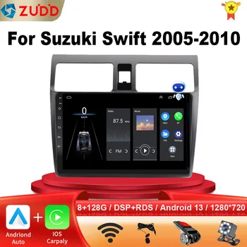 Suzuki Swift 2005 için 2006 2007 2008 2009 2010 Araba Android Radyo Multimedya Oynatıcı 2DİN Navigasyon GPS Video 2 din IPS 8 ÇEKİRDEKLİ 4G