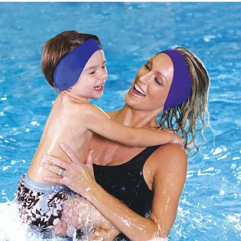Su geçirmez Kulak Bandı Yoga saç bandı Yüzme Kulak Tıkacı Dalış Yüzme Spor fitness egzersiz ekipmanları Kulak Koruyun