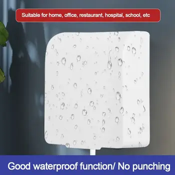 1 Adet 86 Tipi Kendinden yapışkanlı Duvar Soketi Su Geçirmez Kutu Elektrik Fişi Kapağı banyo Duvar Anahtarı koruma kapağı Kutusu