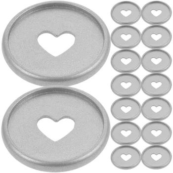 24 adet Bağlayıcı Diskler Kitap Ciltleme Diskleri Planlamacıları Ciltleme Toka Kalp Bağlayıcı Araçları