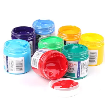 LLD 100ML Suluboya Pigment Taşınabilir Konserve Guaj Boya Pigment Acemi Çizim Su Renk Wasserfarben Sanat Malzemeleri