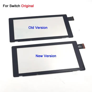Orijinal Yedek Nintendo Anahtarı LCD dokunmatik ekran digitizer +Yapışkan Şeritler Sticker NS Anahtarı V1 V2 Eski Yeni Sürüm