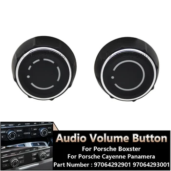Ses Düğmesi Multimedya Ses Kontrol Anahtarı Porsche Cayenne İçin 92A Cayman GT4 Panamera 970 Boxster 981 Macan GT3-3 991R