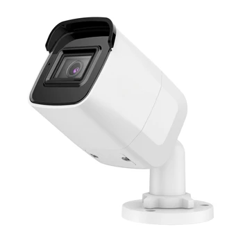4K Ultra HD PoE IP Güvenlik Kamerası AI insan ve araç algılama dahili Mikrofon EXIR 2.0 açık CCTV 