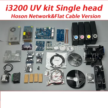 Hoson UV Kiti i3200 güncellemek için ep oğlu mutoh mimaki Roland yazıcı kurulu i3200 Tek kafa EKO UV ağ düz kablo Sürümü