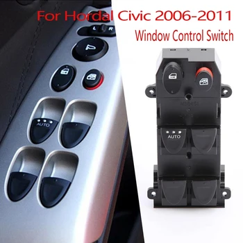 Araba Pencere Kontrol Anahtarı Güç Pencere ana şalter Kaldırıcı 35750-SNV-H51 Honda Civic 2006-2011 İçin