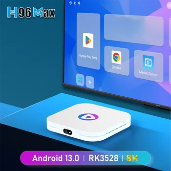 LEMFO H96Max M1 akıllı tv kutusu 2023 RK3528 Rockchip Android 13 Desteği 4K Video 3D Video Bluetooth 4.0 Set Üstü Kutusu