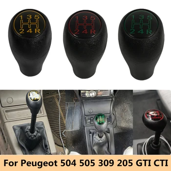 Peugeot 205 309 504 505 GTI CTI Araba Styling Aksesuarları 5 Hız Manuel Vites Sopa Vites Topuzu Kolu Shifter Kolu Kafa Topu
