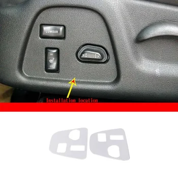 2005-2009 Hummer H3 alüminyum alaşım gümüş araba styling ön koltuk yan anti-scratch paneli sticker araba iç aksesuarları