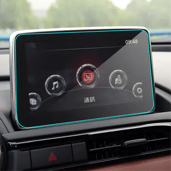 Araba Temperli Cam Ekran Koruyucu Film Sticker GPS Multimedya LCD Guard Mazda CX - 3 CX - 4 MX-5 2015 2016 2017 2018 2019