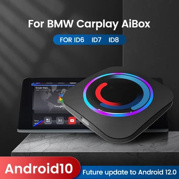 Marka Yeni AI Kutusu Android 10 Yükseltme Carplay 4G+64G BMW ID6 ID7 ID8 8 Çekirdekli Destekler 4G ve WıFı Dahili GPS Google PLay Store