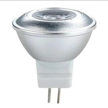 50 Adet / grup Ücretsiz Kargo Dim LED Spot Sıcak / Soğuk Beyaz 3 W MR11 GU4 Lamba 3 Yıl Garanti