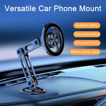 Manyetik araç telefonu tutucu Katlanabilir Güvenli Araç telefon tutucu yuvası Telefonunuzu Herhangi Bir Araç Oto Aksesuarları