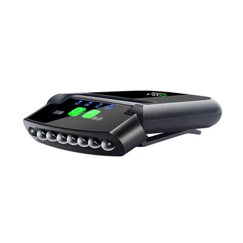 USB Şarj Edilebilir Sensör Far Klip Kap Şapka 100LM Gece Balıkçılık Far