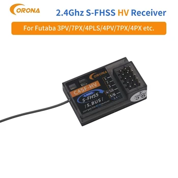 Corona C4SF-HV Futaba FHSS / S-FHSS Modu Protokolü İle SBUS Çıkışı 4PM 3PV 7PX T14SG T8J T10J 4PX RC Araba Alıcısı
