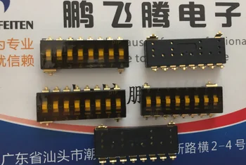 1 ADET TIMR-08-T-V Tayvan Yuanda DIP üç durum arama kodu anahtarı 8-bit yama 2.54 pitch 3 dişli düz arama geçiş anahtarı