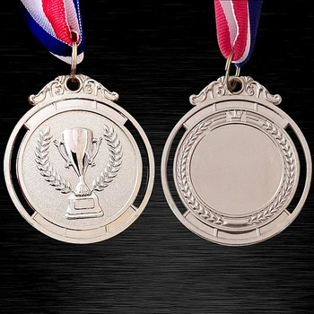 2 İnç Altın Gümüş Bronz Ödül Madalyası Boyun Kurdele ile Kazanan Ödül Madalyası Çocuklar için Okul Spor Toplantısı