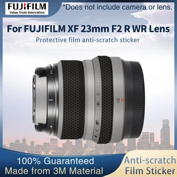 Lens koruyucu film FUJİFİLM XF 23mm F2 R WR Lens Cilt çıkartma Sarma Filmi Anti-scratch Koruyucu Kılıf