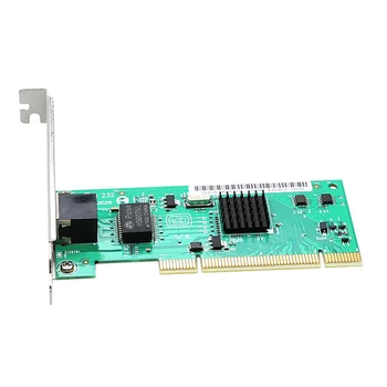 Intel 82540 1000Mbps Gigabit PCI Ağ Kartı Adaptörü Disksiz RJ45 Bağlantı noktası 1G Pcı Lan Kartı Ethernet PC için ısı emici ile