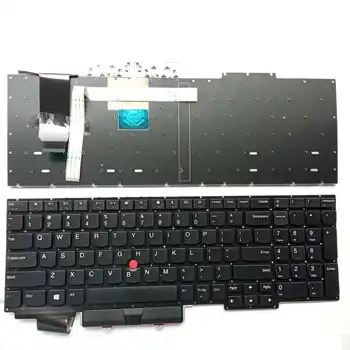 Yeni ABD İngilizce IBM Thinkpad E15 Gen1 NoBacklight Siyah Nokta Sopa İle Dizüstü Laptop Klavye