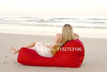 Büyük 420D XL polyester PVC bahçe şişme koltuk kapak, katlanabilir beanbag plaj relax kanepe yastığı kapak sadece
