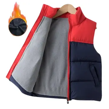 Kız Erkek Kapşonlu Yelekler çocuk Aşağı pamuklu ceket Bebek Çocuk Yelek Giyim Sonbahar Kış Giyim Kolsuz Sıcak Mont