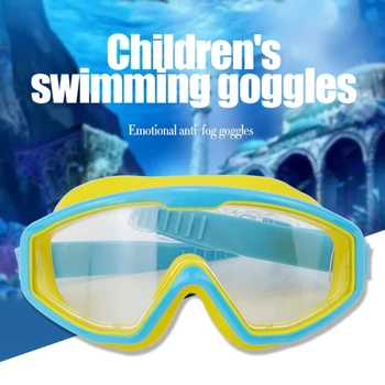 Yüzme gözlükleri Hiçbir Sızıntı Anti-sis UV Koruma Çocuk Erkek Kız için Güvenli Yumuşak Silikon yüzme gözlükleri Çocuklar 3-16 Gözlük