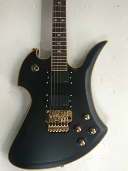 B. C. zengin alaycı kuş elektro gitar tüm altın donanım garip şekil alaycı kuş gitar Ücretsiz Kargo