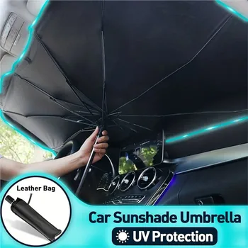 Araba güneşliği cam şemsiye ön güneş gölge şemsiye katlanabilir yaz koruma araba koltuğu ısı yalıtımı araba aksesuarları
