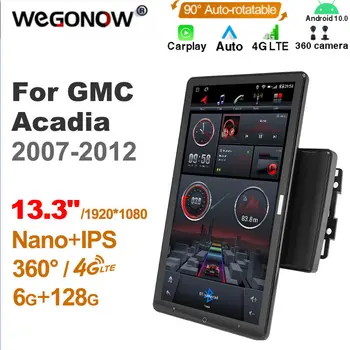 1920 * 1080 Ownice Android10.0 Chevrolet GMC Acadia 2007-2012 için Araba Radyo Video Ses 13.3 