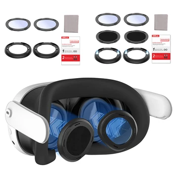 Manyetik Lens Koruma Çerçeveleri Anti mavi ışık gözlük Lens VR Lens Koruyucu VR gözlük Lens Spacer Metal Quest 3